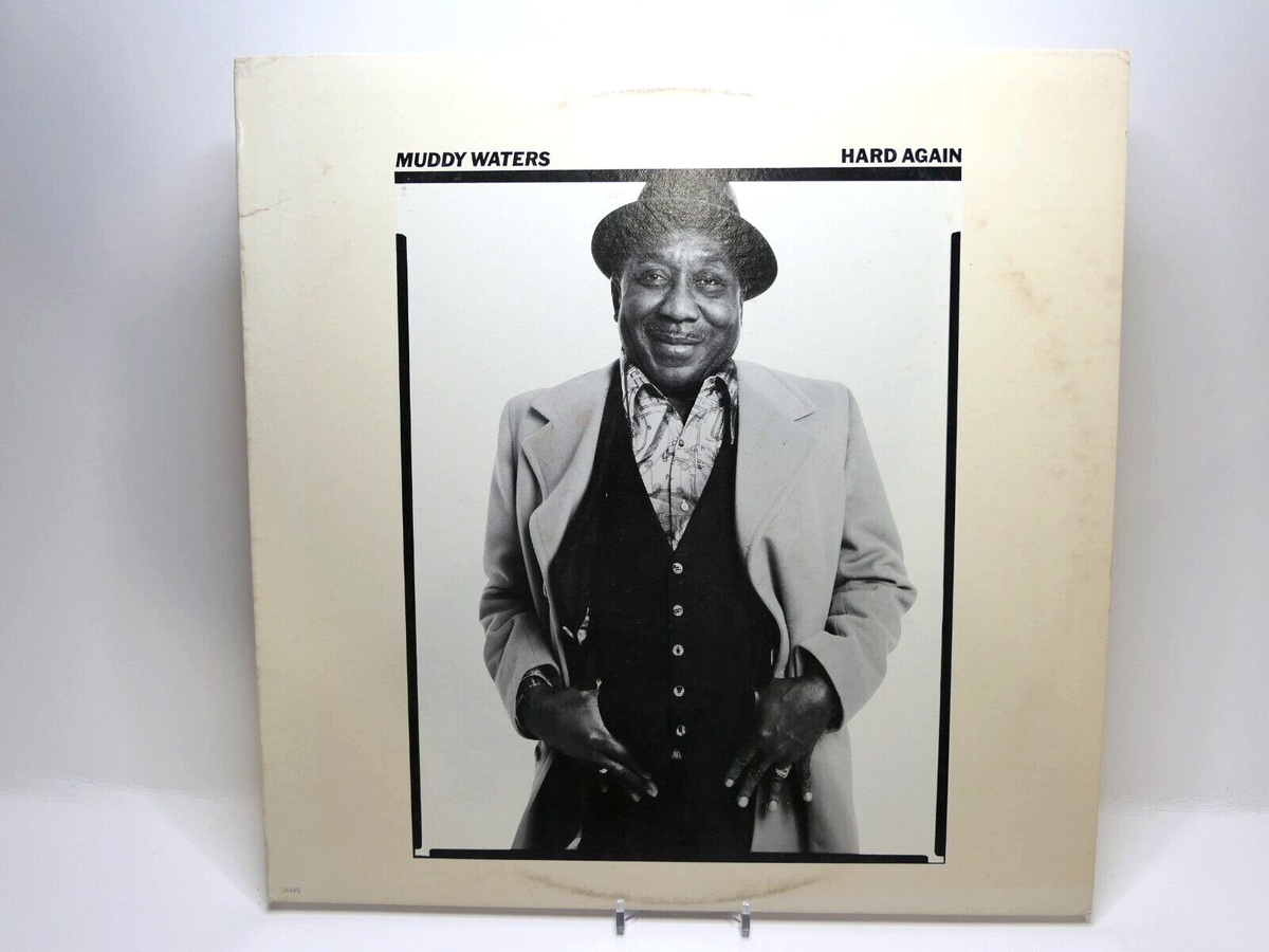 Muddy Waters LP Hard Again w/Johnny Winters - Blue Sky AL