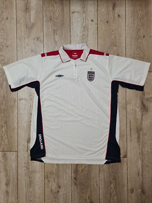 ENGLAND 2002 2004 NATIONAL TEAM TRAINING FOOTBALL SHIRT SOCCER