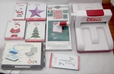 Sizzix BIGkick Die Cut Embossing Machine Red/White with Multipurpose Platform +