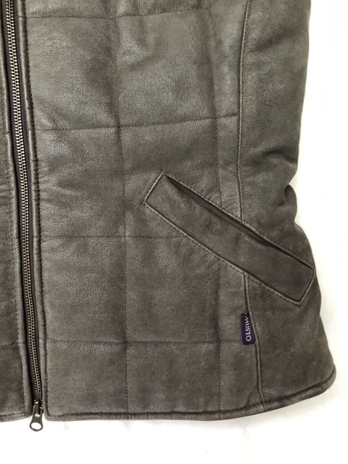 Rare Musto Sporting Ladies Performance Leather Gilet Hunting Shooting Fishing image 6
