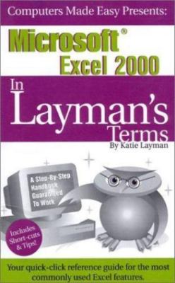 Microsoft Excel 2000 In Layman's Terms, Layman, Katie, Acceptable Book