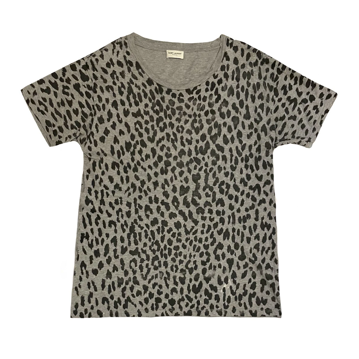 Saint Laurent Paris 'BabyCat' T-Shirt | eBay