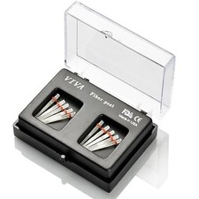 Dental Fiber Post Set 10PCS/BOX Single Size Package Yellow Type 1.40mm - VIVA