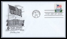 US FDC # 1338D 6c flag over White house  Artmaster  1970, 9e507