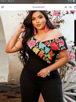 EMPODERADA BLACK JUMPSUIT SMALL