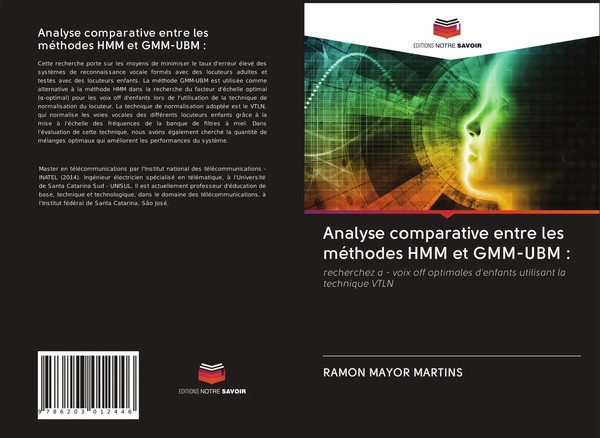 Ramon Mayor Martins | Analyse Comparative Entre Les MéThodes Hmm Et GMM-UBM :-image