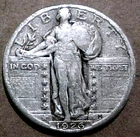 1926 STANDING LIBERTY QUARTER ............MIN. BID .01 & NO RESERVE!