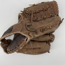 Vintage Regent 777 Baseball Glove Mitt Hi-Flex Action Prime Leather Brown