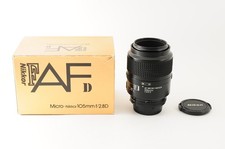 Nikon AF Micro NIKKOR 105mm f/2.8 D Macro Telephoto Lens | MINT+ #1397