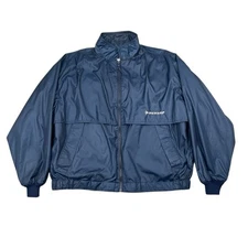 Vintage Swingster Dunlop Jacket Men's XL Versatech Windbreaker USA Made Full Zip