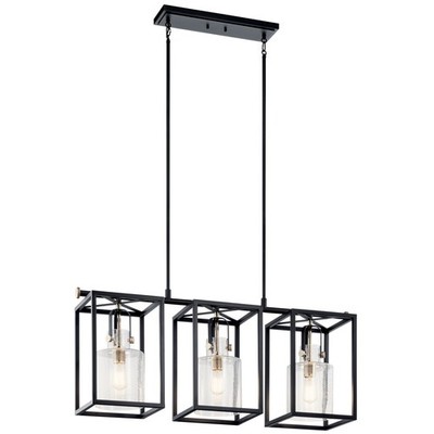 Kichler Lighting Kitner 3-Light Chandelier Polished Nickel