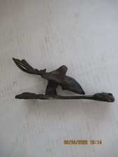 VINTAGE BRASS DOOR KNOCKER, STAG, DEER, MOOSE HEAD + FOX.