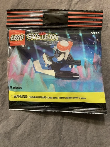 LEGO System 1711 - Ice Planet 2002 Scooter - NEW 18 Pieces Vintage polybag