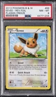 2013 POKEMON B&W PLASMA FREEZE #89 EEVEE-REVERSE FOIL PSA 8