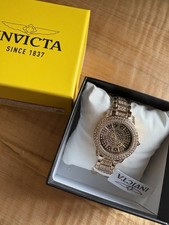 Invicta Wildflower Women s Watch gold and crystals 69425