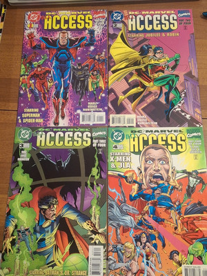 ALL ACCESS (96-97) 1ST MARVEL & DC CROSSOVERS! MEMORIAL DAY SALE MAKE ME AN OFFE