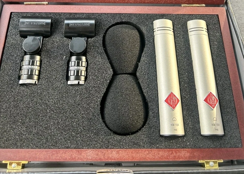 Neumann KM184 STEREO SET Matched Microphone Pair (Nickel) - Image 2 of 3