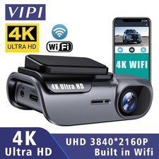 GPS HD 4K Dash Cam Wireless WiFi Front Car DVR Camera Video Recorder G-Sensor-UK
