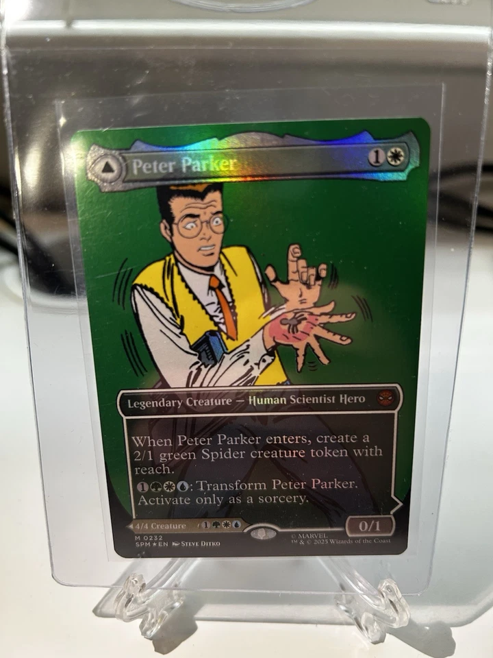 Peter Parker (0232) (Borderless) Marvel's Spider-Man Foil - Image 4 of 4