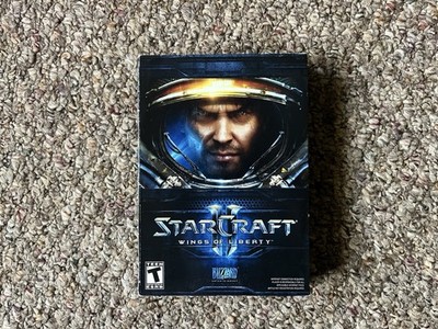 Starcraft 2 II : Wings of Liberty (Windows PC, 2010) Complete in Box