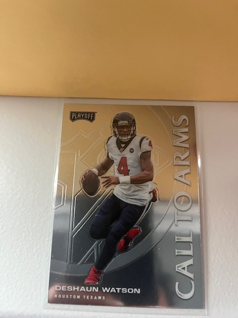 2020 Panini Playoff - Call to Arms Deshaun Watson #CA-7 Silver Prizm