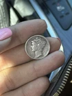 1942 Mercury Dime (Winged Liberty Head Dime) - 90% Silver + Circulated
