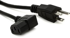 Hosa PWC-148R Right-angle IEC C13 Power Cable - 8 foot