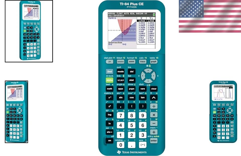 TI-84 Plus Graphing Calculator - Trinomial Teal - Image 2 of 4