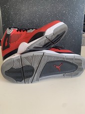 Jordan Air Jordan 4 Retro Toro Bravo Red Black Gray White Mid Top Sneakers