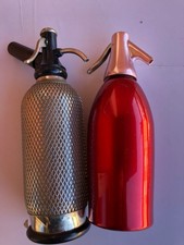 Lotto Di 2 Sifone Seltz Vintage