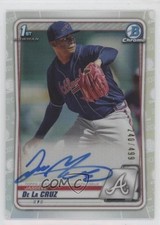 2020 Bowman Chrome Prospects Refractor 240/499 Jasseel De La Cruz Auto 09wc