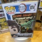 Funko Pop! Animation Demon Slayer Tanjiro Kamado #874 Glow Chase Autographed JSA