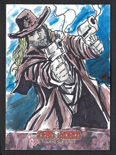 DEADWORLD Breygent 2012 Original Art Sketch Card by GEMMA MAGNO