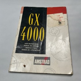 Amstrad GX4000 Game Console with 2 Controllers Burning Rubber Boxed With Inserts