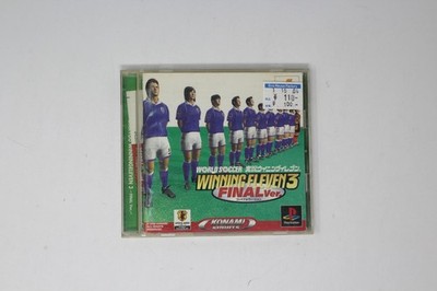 Winning Eleven 3 Final Ver. (Japan) Sony PlayStation PS1 JPN