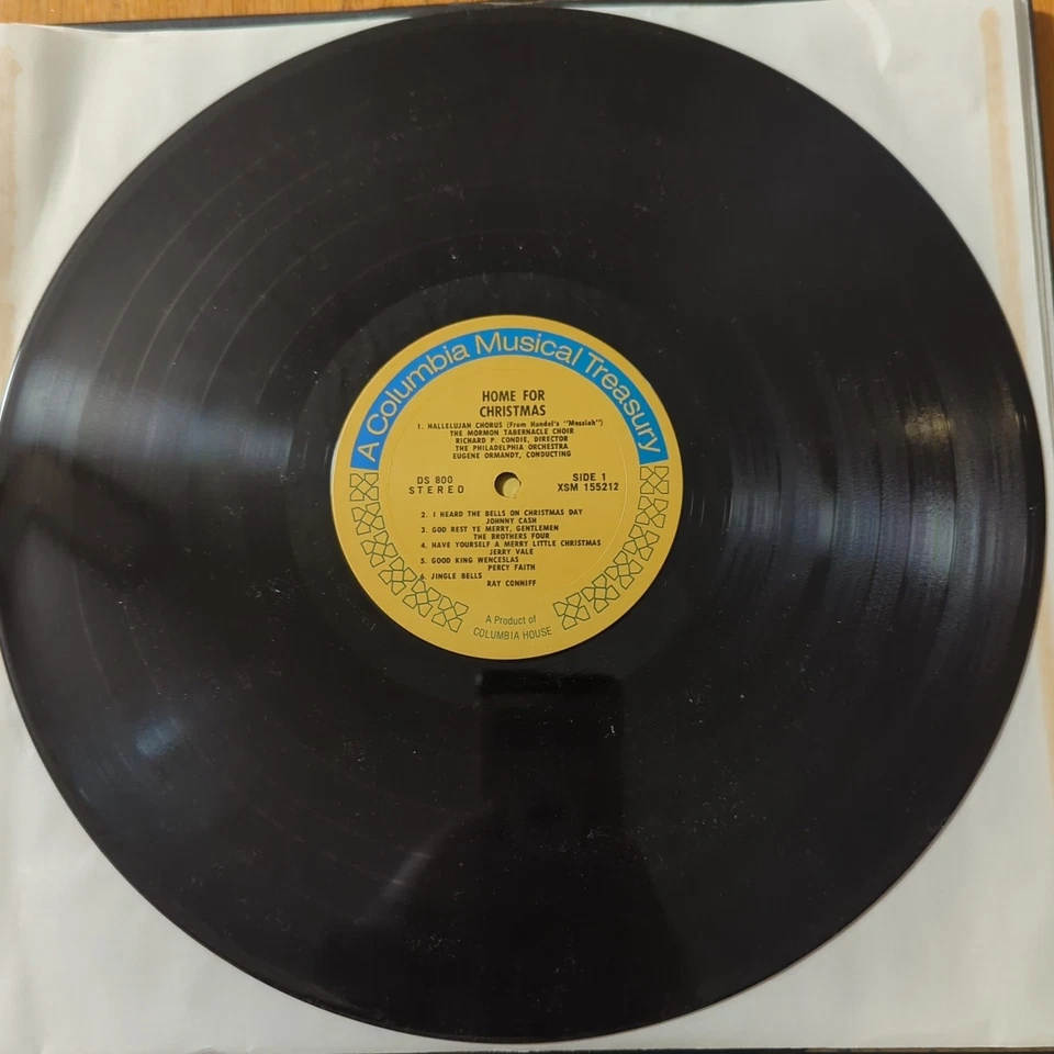 HOME FOR CHRISTMAS - 3LP Box Set 1971 Columbia Special P3S5608 Vinyl  - Image 3 of 4