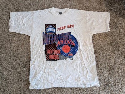 Vintage 1999 New York Knicks Eastern Conference Champions T-Shirt SIZE LARGE NBA