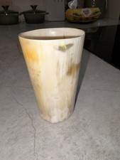 Genuine Cow Horn Mug Cup Handmade Viking Drinking Mug