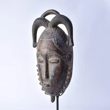Yaure Baule Portrait Mask Côte d'Ivoire