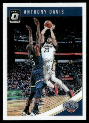 Anthony Davis 2018-19 Donruss Optic Holo #47 New Orleans Pelicans
