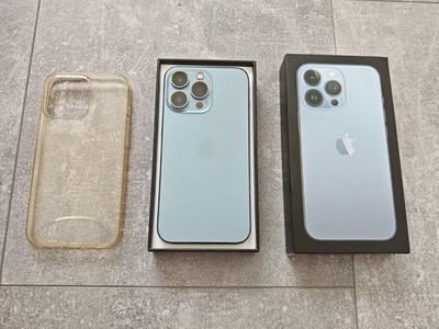 Apple iPhone 13 Pro - 128GB - Sierra Blue - 100% Kapazität (Ohne Simlock)