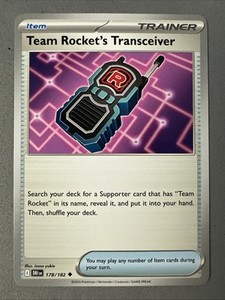 Team Rocket's Transceiver 178/182 Destined Rivals