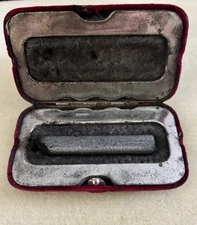 Vintage Pocket Handwarmer and Fuel Stick In Velvet Case