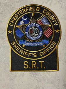 SC Chesterfield County Sheriff's Office S.R.T. / SWAT Patch