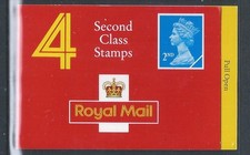 GB QEII 1993 HA6 DB19 (21) 4 x 2nd class stamps Walsall Barcode Booklet MNH