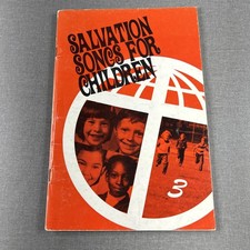 Salvation Songs for Children 3 Songbook 1975 Overholtzer