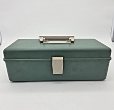Vintage Plano 5800 Tackle Box Green Made In USA