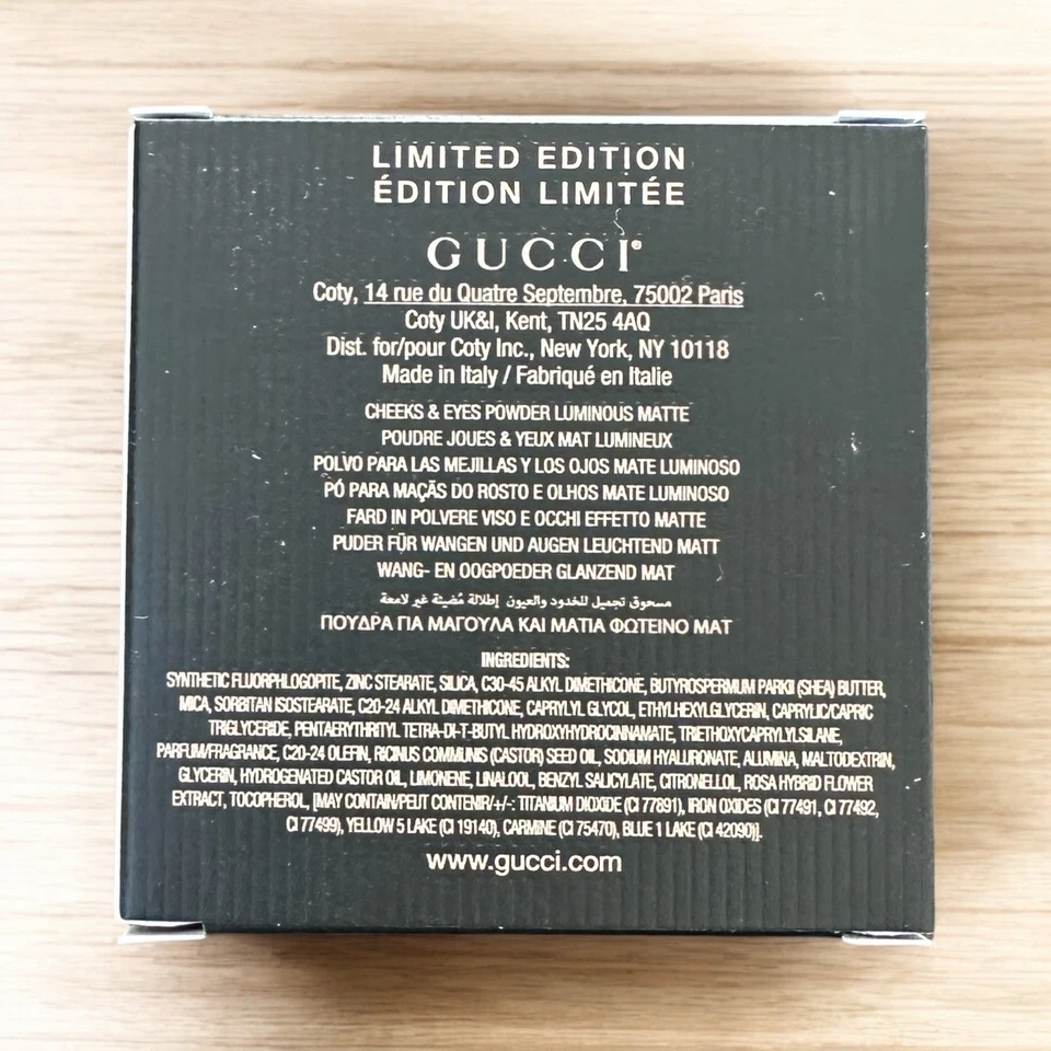 GUCCI Blush De Beauté Mejillas y Ojos - 10 Melocotón Suave - Edición Limitada 2024 Foto 4 de 4