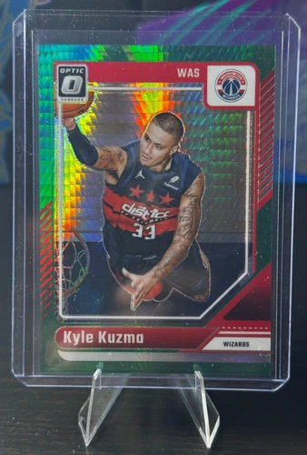 2024-25 Panini Donruss Optic - Kyle Kuzma #10 Green Hyper Prizm /249