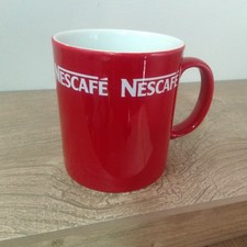 Nescafe Mug Red Vintage Kilncraft England Ceramic Tea Coffee Mug